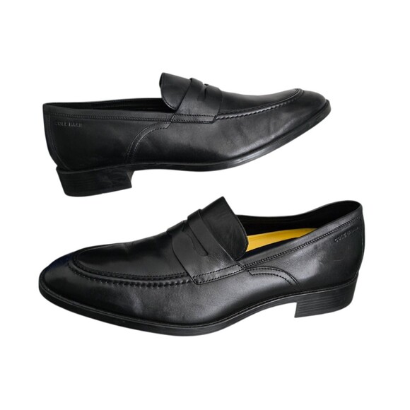 Cole Haan Hawthorne Penny Loafers Shoes Mens Size 12M Black Leather Slip On main image 11